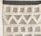Handwoven Wool & Cotton Geometric Fringed Wall Hanging