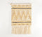 Handwoven Wool & Cotton lemon Chevron Wall Hanging