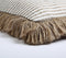 Hazel Fringed Handloom Cushion cover