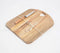 Heart Cut-Out Mango Wood Cutting Board