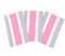 Hot Pink Striped Kitchen Towels (set of 3)