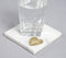 Inalid Golden Heart Marble Coasters (set of 2)