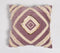 Lace Embellished Mauve Cushion Cover