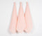 Light Peach Handloom Kitchen Towels (set of 3)