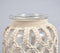 Macrame Knotted Glass Jar Vase