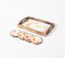 Mango Wood Set of Tray & 4 coasters
