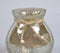Mercury Toned Smokey Glass Votives