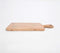 Minimal Cut-Out Acacia Wood Rectangle Cutting Board