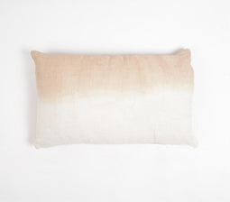 Neutral Ombre Cotton Cushion Cover, 14 x 20 inches
