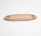 Oval Acacia Wood Serving Tray with Cut-Out Handles