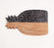 Pineapple-Cut Acacia Wood & Stone Colorblock Cutting Board