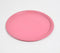 Pink Plain Round Charger Plate