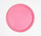 Pink Plain Round Charger Plate