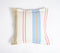 Printed Pastel Stripes Cotton Cushion Cover, 16 x 16 inches