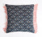 Printed Velvet Maximal Tasseled Cushion Cover