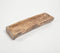 Raw Wooden Serving Tray with Light-Burnt Finish