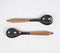 Recycled Natural Horn & Bone Salad Servering Spoons