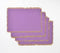 Reversible Placemats with Fringes 13x19