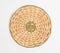 Round Cane & Brass Classic Coasters (Set of 4)