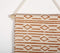 Rusty Orange Printed Wine Rack