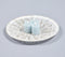 Seived Round White Tabletop Decorative Tray