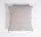 Set of 2 - Bordered Solid Grey Handloom Cotton Cushion Covers