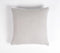 Set of 2 - Bordered Solid Grey Handloom Cotton Cushion Covers