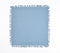 Set of 4 - Fringe Borders Teal Napkins