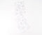 Set of 4 - Printed Snowflake Table Napkins