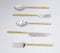 Silver & Gold-Toned Stainless Steel Cutlery Set (Set of 5)