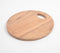 Sleek Round Natural Wooden Cutting Board