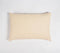 Solid Bisque Cotton Lumbar Cushion Cover