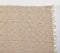 Solid Beige Cotton Throw
