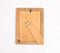 Sky Photo frame with brass accents