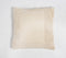 Solid Cotton & Canvas Cushion Cover with Textured Border