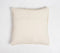 Solid Cotton & Canvas Cushion Cover with Textured Border