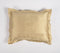 Solid Golden Silk Pillow cover with piping, 25 x 20 inches