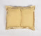 Solid Golden Silk Pillow cover with piping, 25 x 20 inches