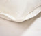 Solid Ivory Cotton Cushion Cover with Border, 18 x 18 inches