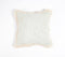 Solid Light Grey Cushion Cover with Frayed edges, 16 x 16 inches
