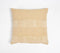 Solid Sand Cushion Cover with Line Embroidery
