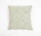 Solid Tasseled Pastel Sage Cotton Cushion Cover