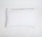 Solid Snow Cotton Lumbar Cushion Cover