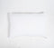 Solid Snow Cotton Lumbar Cushion Cover
