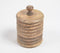 Stacker Design Wooden Jar With Lid