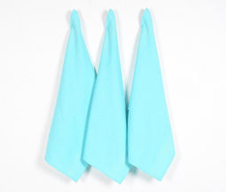 Solid Sky Kitchen Towels (set of 3)