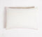 Summer Watercolor Cotton Cushion Cover with Line Embroidery, 20 x 14 inches