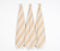 Striped Tan Kitchen Towels (set of 3)