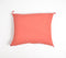 Tasseled Red Lines Cotton lumbar cushion Cover, 16 x 20 inches