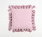 Tasseled Solid Pastel Mauve Cushion Cover